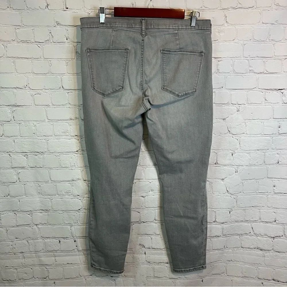Gap True Skinny Ankle Grey Wash Jeans size 32R - Picture 6 of 8